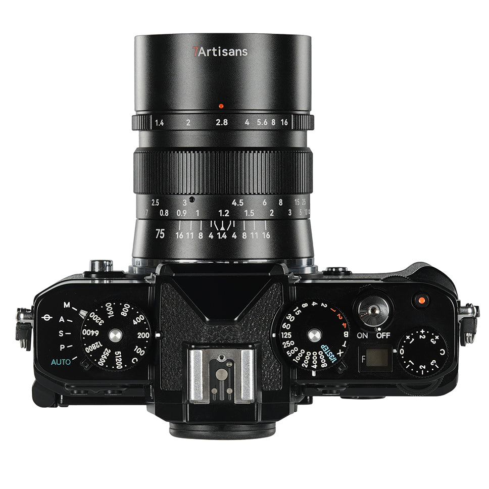 7artisans 75mm f/1.4 Nikon Z - Noir