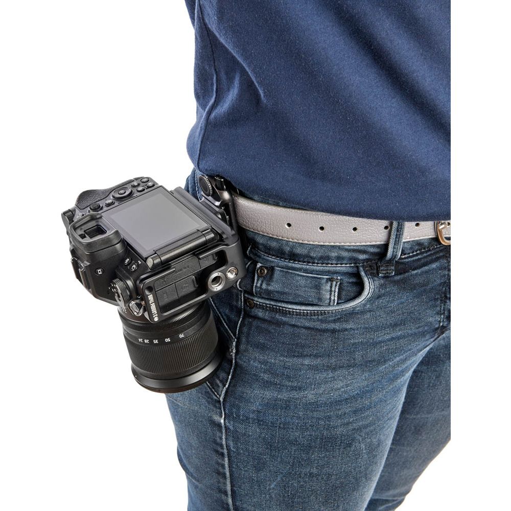 3 Legged Thing ZADIE QD 107mm Arca QD L-Brackets Dark/Matt Black for Nikon Z6 III