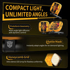 Lampe vidéo LED amovible SmallRig 5513 Vibe P48 pour téléphone portable « Édition BumbleBee »