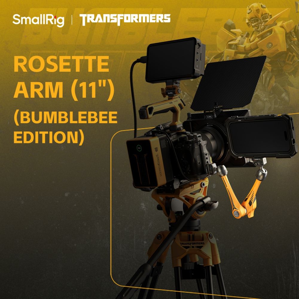 Support de bras Rosette SmallRig 5521 (11") « Édition BumbleBee »