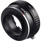 K&F Adaptateur d'objectif Pentax K - Fujifilm X