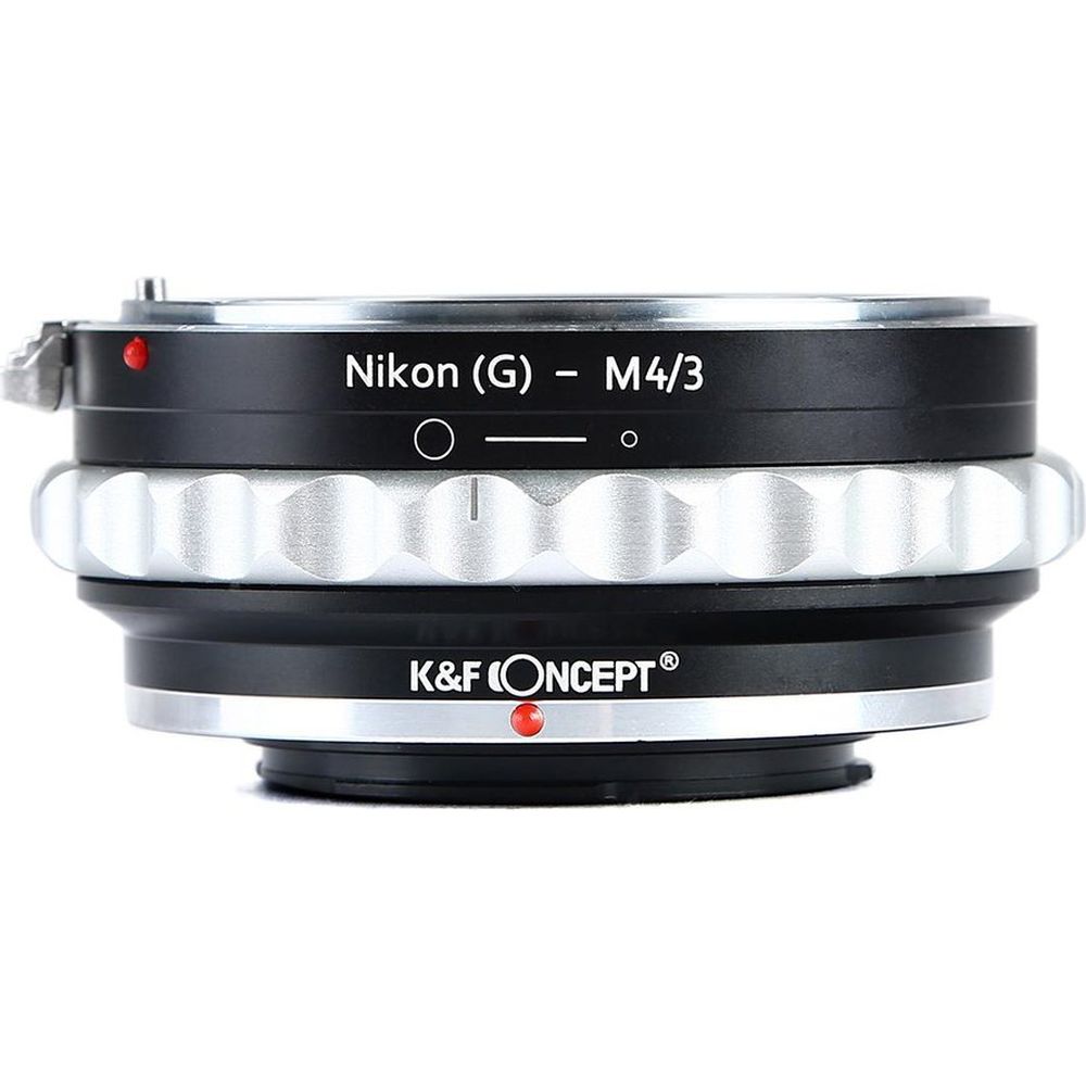 Adaptateur d'objectif K&F Nikon F (type G) - Micro 4/3