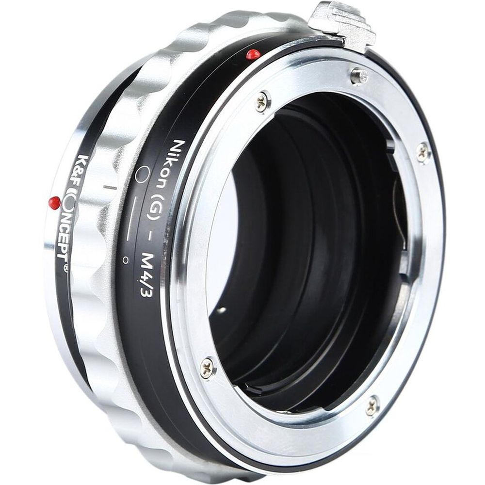 Adaptateur d'objectif K&F Nikon F (type G) - Micro 4/3