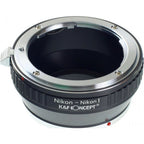 K&F Lens Adapter Nikon F - Nikon 1