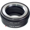 K&F Adaptateur d'objectif M42 - Canon EOS M (EF-M)