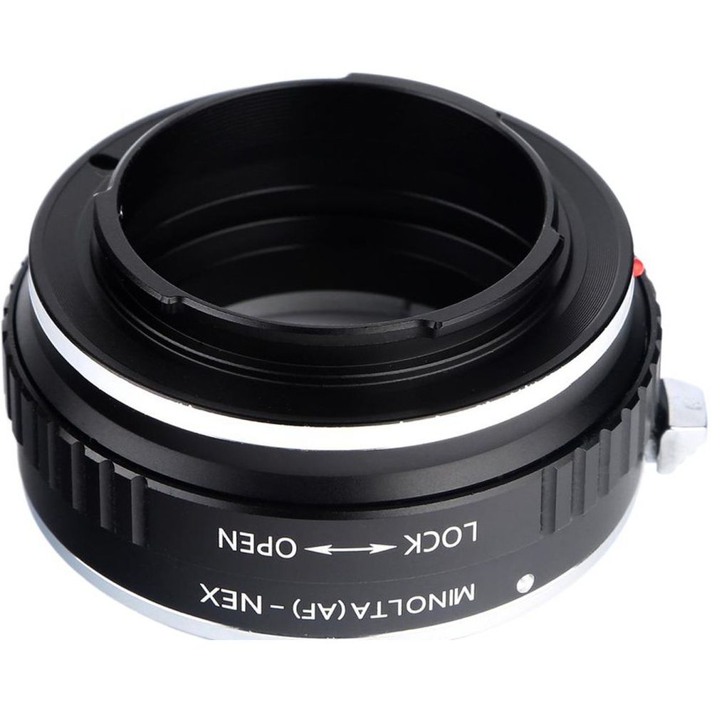 Adaptateur d'objectif K&F pour Sony Alpha A et Minolta AF - Monture Sony E