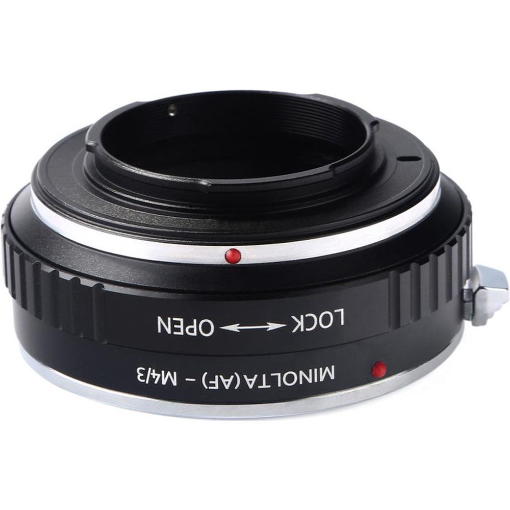 K&F Adaptateur d'objectif pour Sony Alpha A et Minolta AF - Micro 4/3