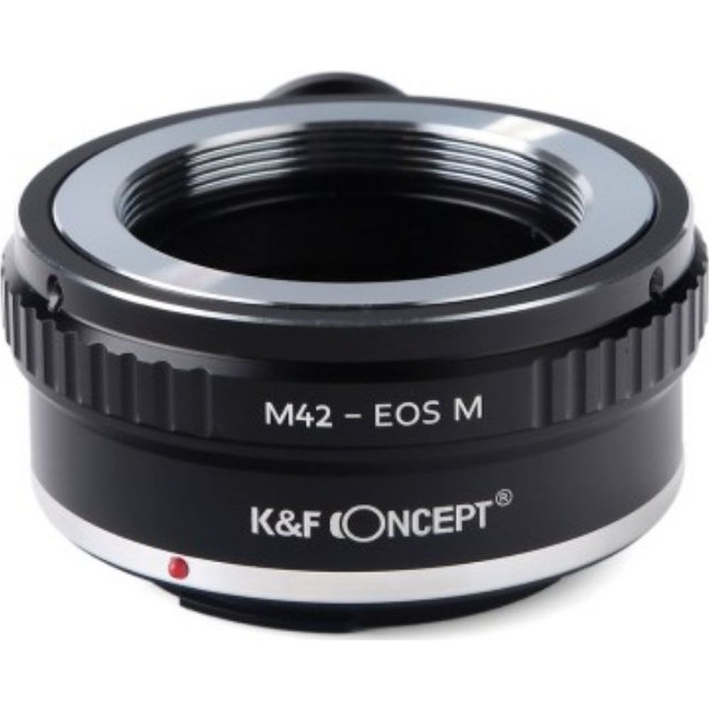 K&F Objectif Adaptateur M42 - Canon EF-M (avec 1/4" Trépied-mount)