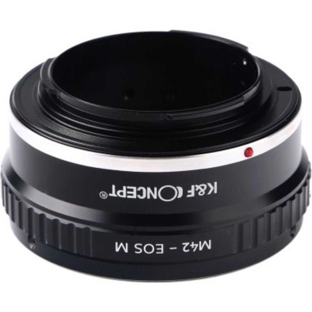 K&F Objectif Adaptateur M42 - Canon EF-M (avec 1/4" Trépied-mount)