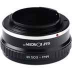 K&F Objectif Adaptateur M42 - Canon EF-M (avec 1/4" Trépied-mount)