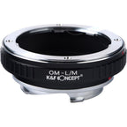 Adaptateur d'objectif K&F Olympus OM - Leica M