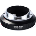 Adaptateur d'objectif K&F Olympus OM - Leica M
