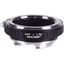 K&F Lens Adapter Nikon F - Leica M