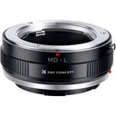 Adaptateur d'objectif K&F Minolta MD - Leica M