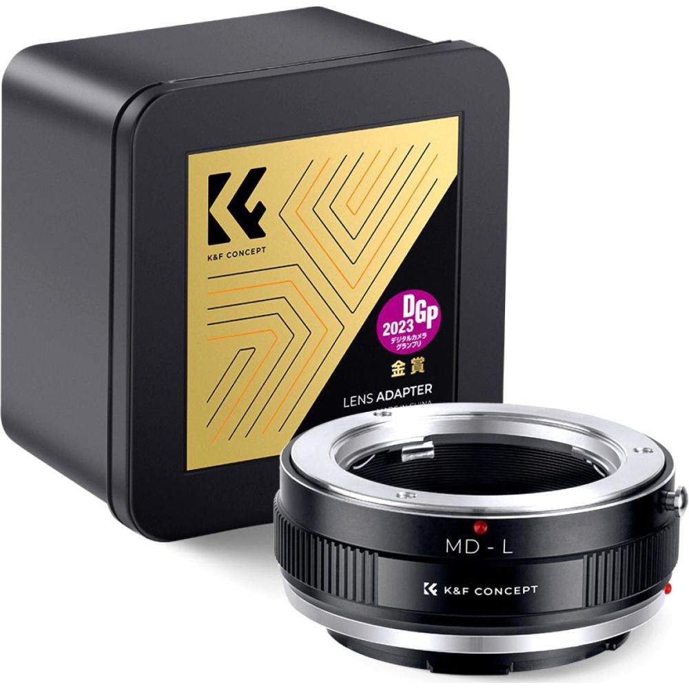 Adaptateur d'objectif K&F Minolta MD - Leica M