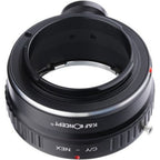 K&F Objectif Adaptateur Contax Yashica - E-Mount avec Trépied-mount