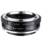 Adaptateur d'objectif K&F Canon FD - Leica M