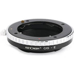Adaptateur d'objectif K&F Contax G - Monture Sony E