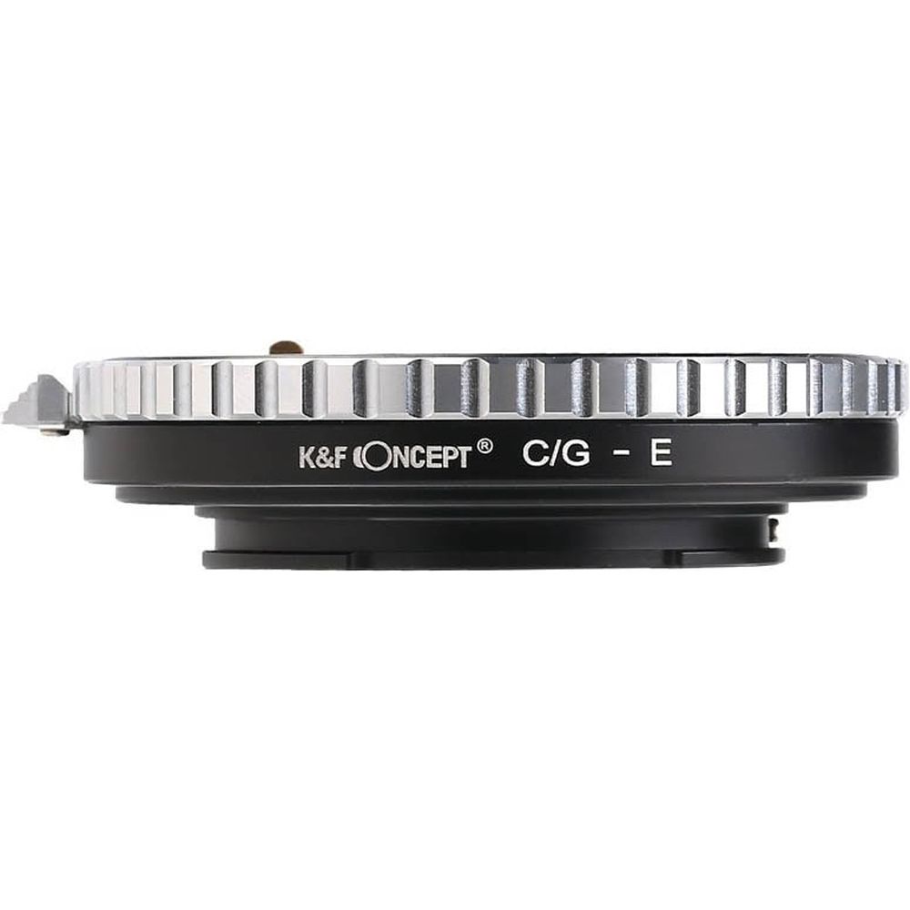 Adaptateur d'objectif K&F Contax G - Monture Sony E
