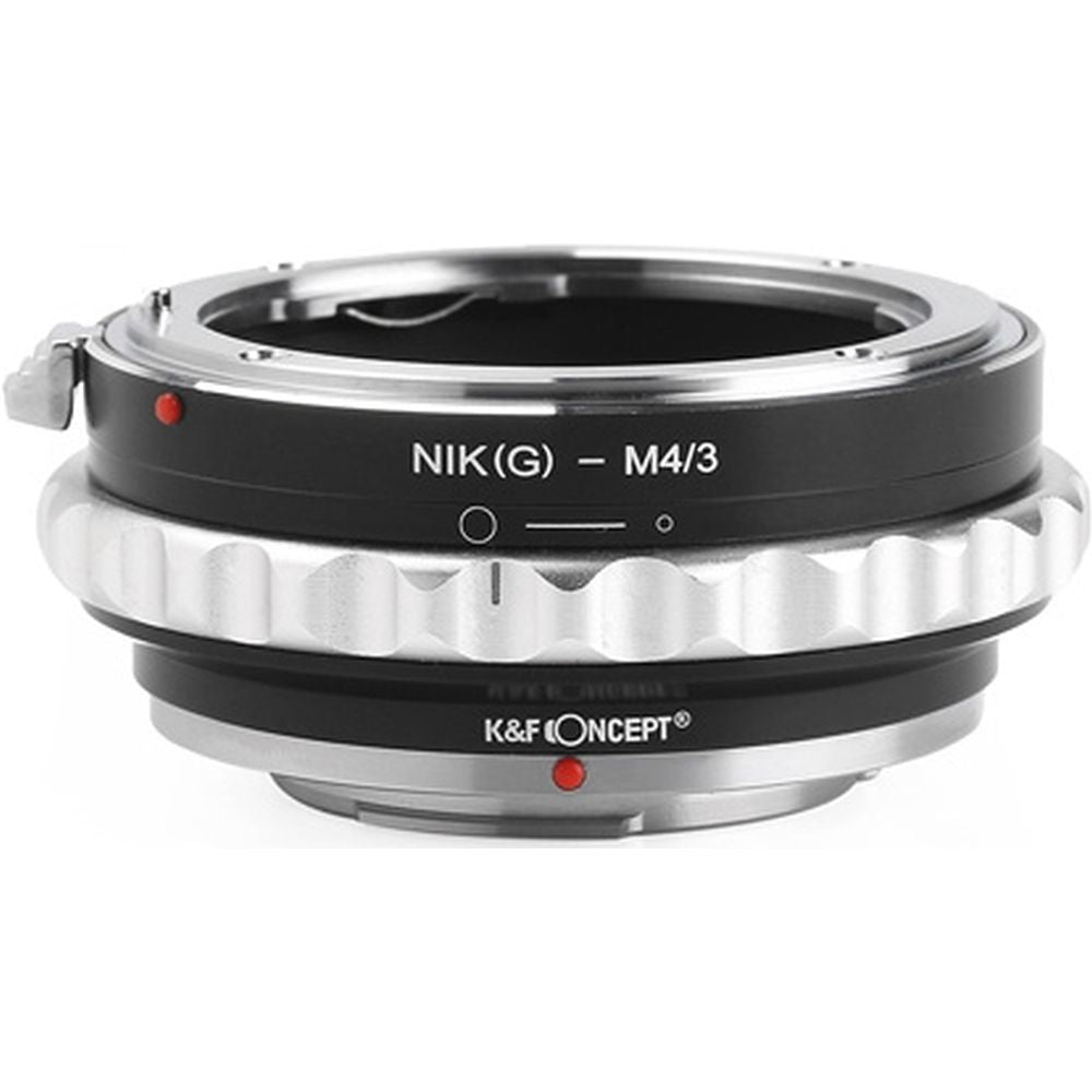 K&F Objectif Adaptateur Nikon F (G-type) - Micro 4/3