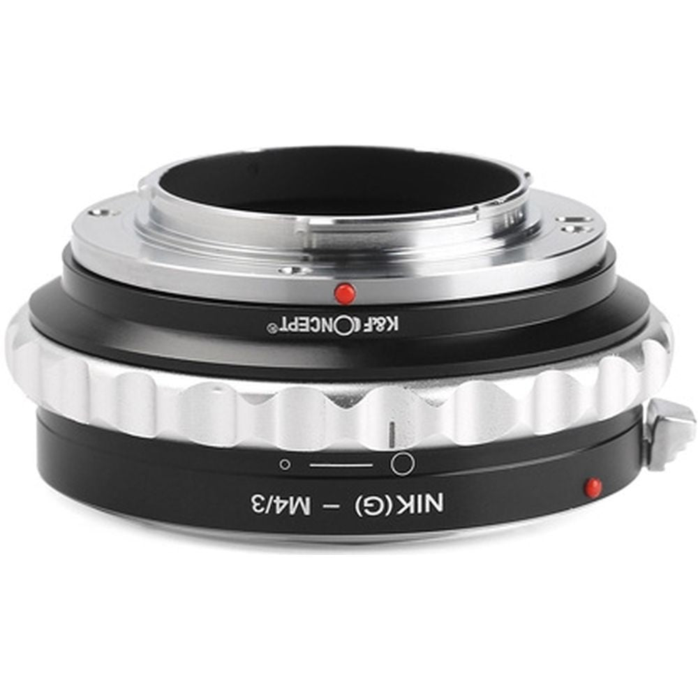 K&F Objectif Adaptateur Nikon F (G-type) - Micro 4/3
