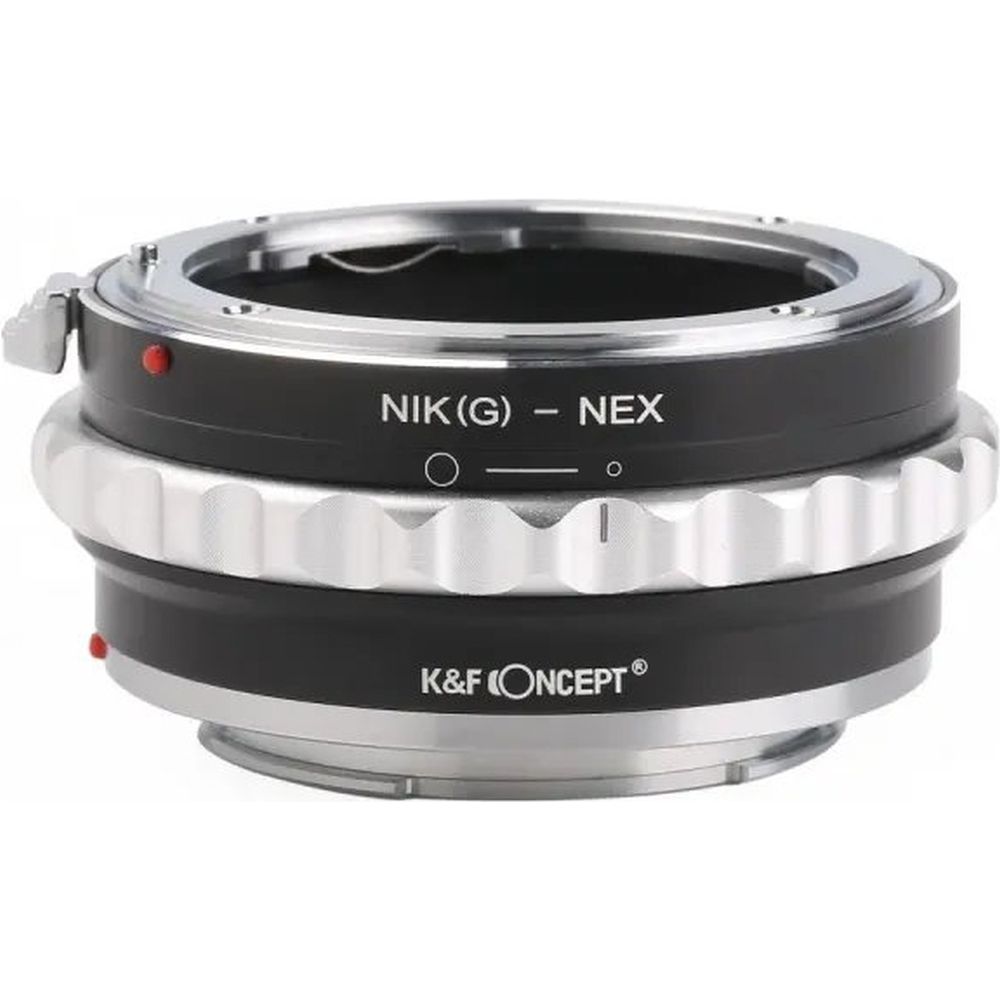 K&F Objectif Adaptateur Nikon F (G-type) - Sony E-Mount