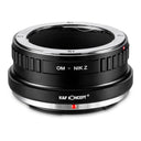K&F Objectif Adaptateur Olympus OM - Nikon Z