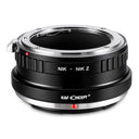 K&F Objectif Adaptateur Nikon F - Nikon Z