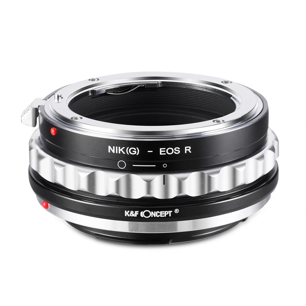 K&F Objectif Adaptateur Nikon F (G-type) - EOS R
