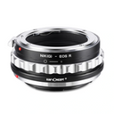 K&F Objectif Adaptateur Nikon F (G-type) - EOS R