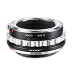 K&F Objectif Adaptateur Nikon F (G-type) - EOS R
