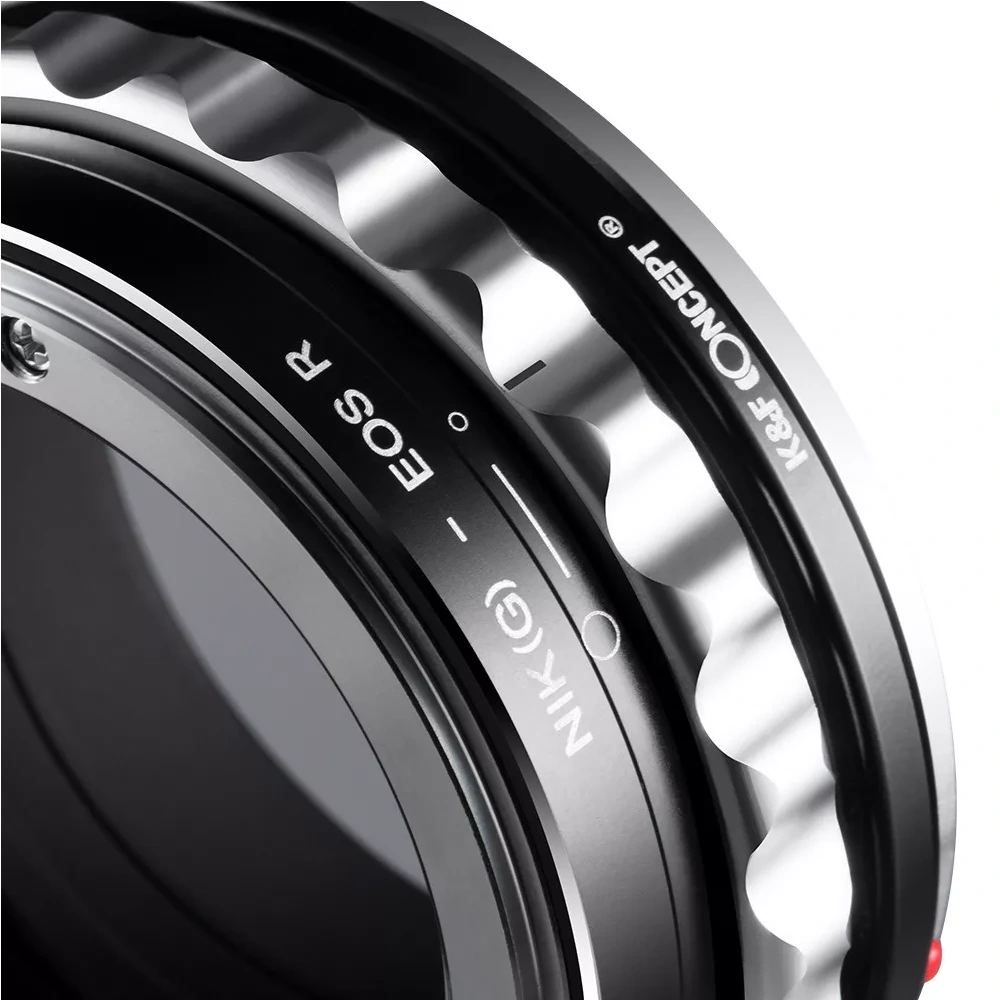 K&F Objectif Adaptateur Nikon F (G-type) - EOS R