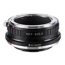 K&F Objectif Adaptateur Nikon F - EOS R