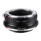 K&F Objectif Adaptateur Nikon F - EOS R