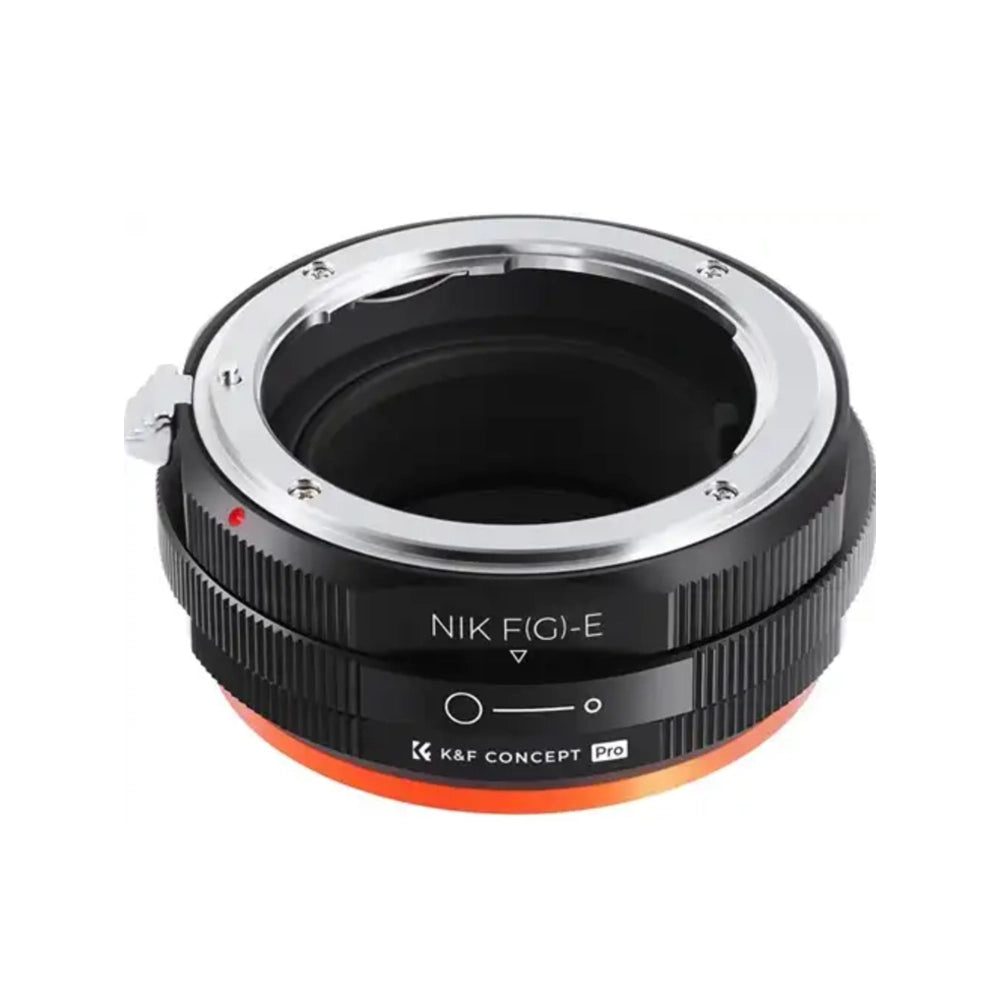K&F Objectif Adaptateur Nikon F (G-type) - Sony E-Mount (PRO)