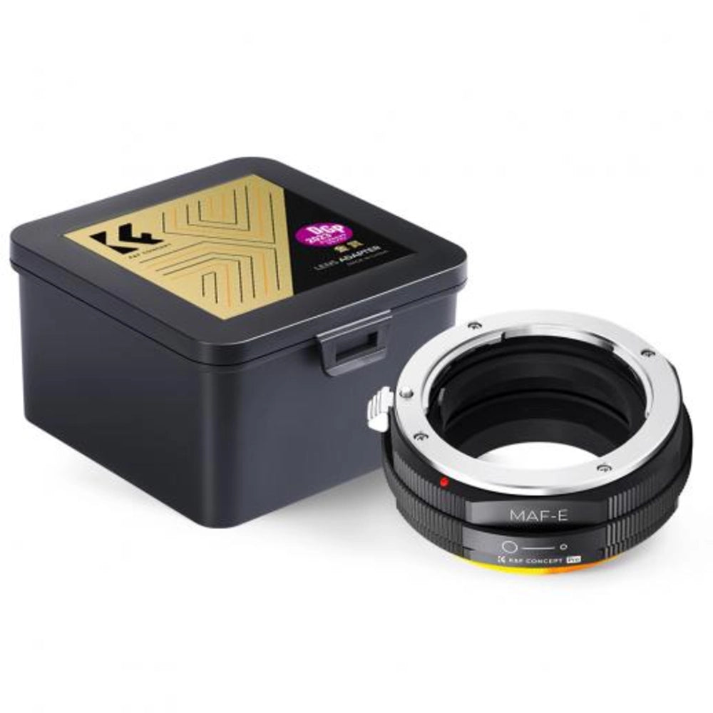 K&F Objectif Adaptateur Sony A en Minolta AF - Sony E-Mount (PRO)