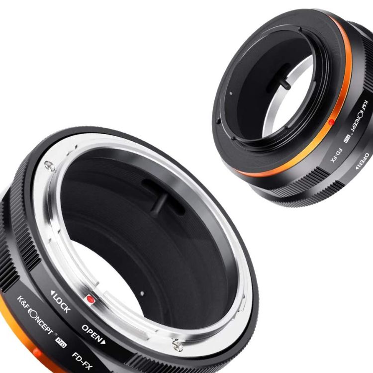 K&F Adaptateur d'objectif Canon FD - Fujifilm X (PRO)
