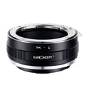K&F Objectif Adaptateur Pentax K - Leica L