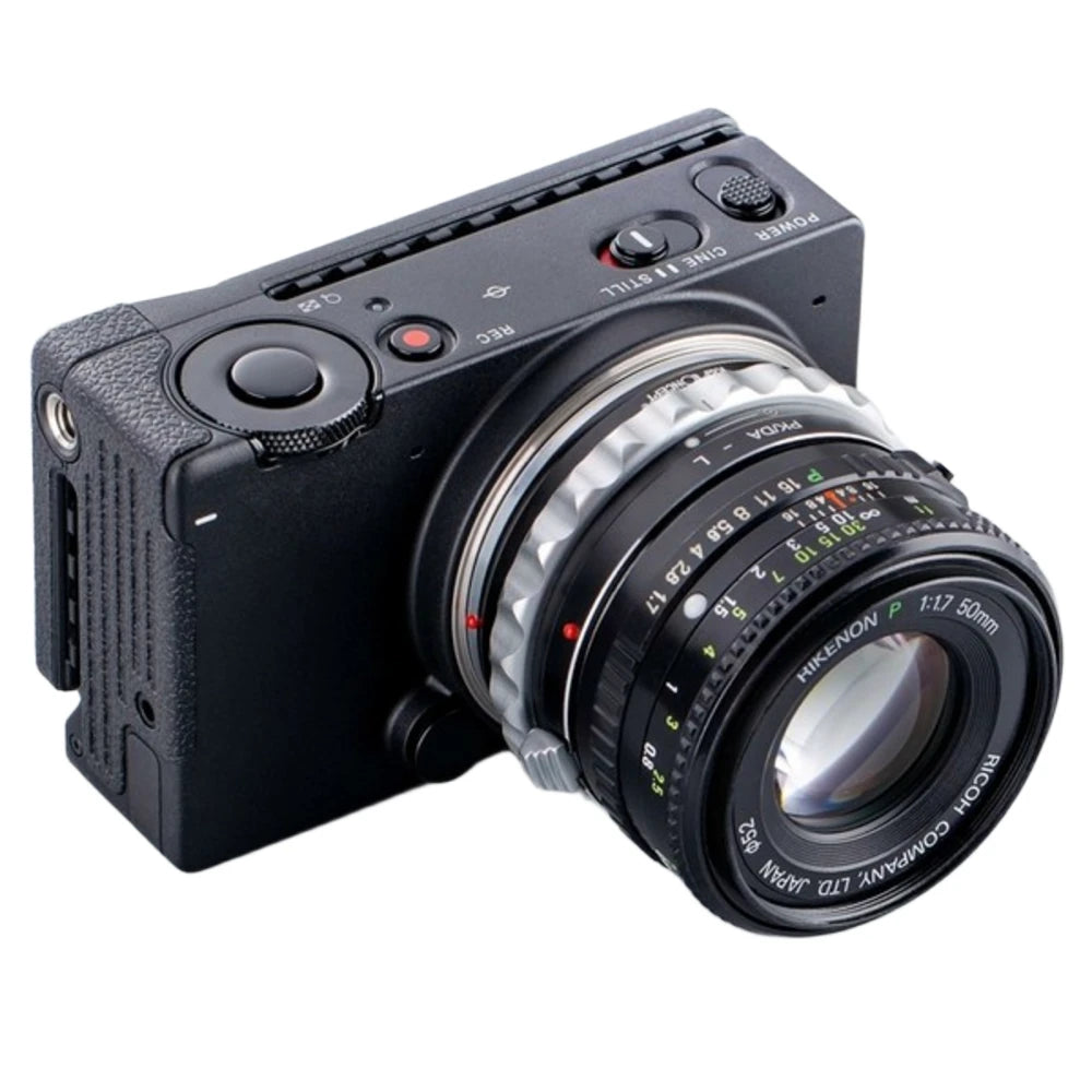K&F Objectif Adaptateur Pentax K/DA - Leica L