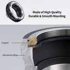 K&F Objectif Adaptateur Konica AR - Leica L