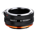 K&F Adaptateur d'objectif Nikon F - Sony E-Mount (IV PRO)