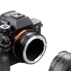 K&F Adaptateur d'objectif Nikon F - Sony E-Mount (IV PRO)