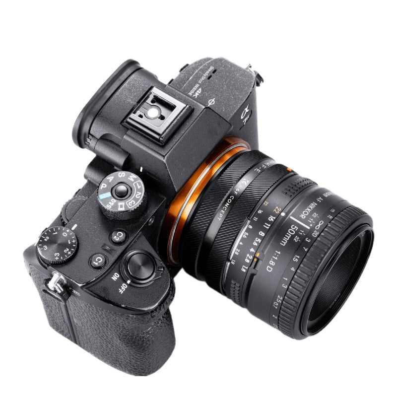 K&F Adaptateur d'objectif Nikon F - Sony E-Mount (IV PRO)