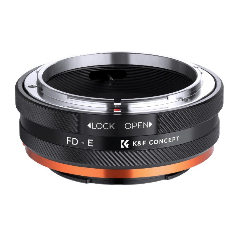 K&F Adaptateur d'objectif Canon FD - Sony E-Mount (IV PRO)