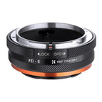 K&F Adaptateur d'objectif Canon FD - Sony E-Mount (IV PRO)