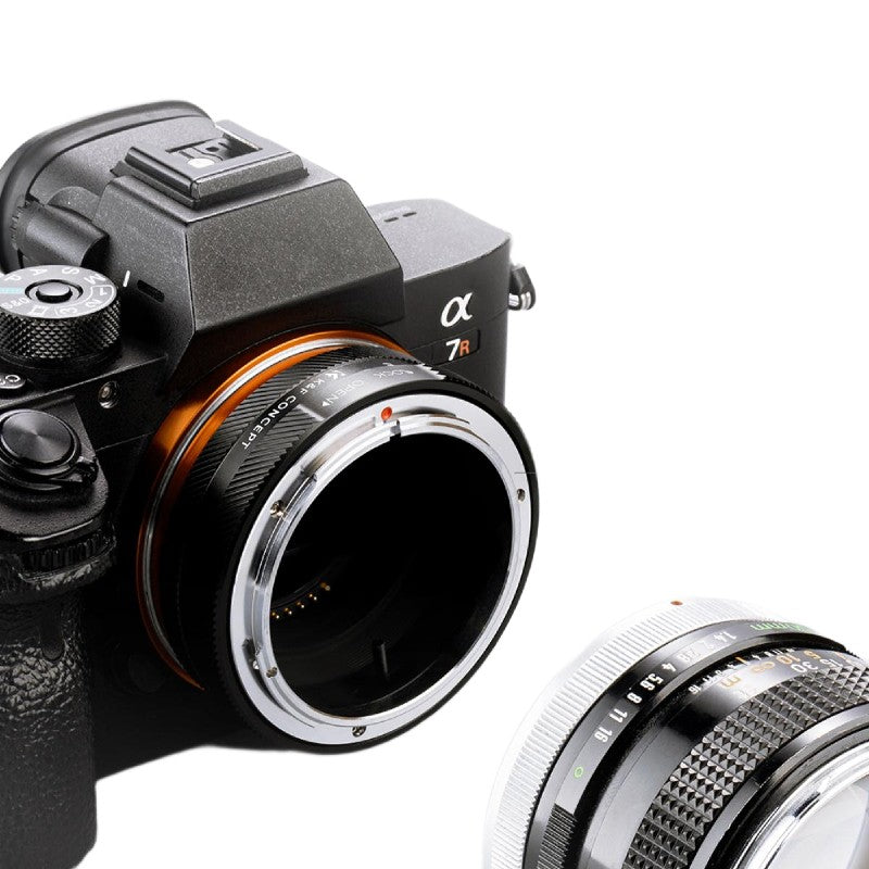 K&F Adaptateur d'objectif Canon FD - Sony E-Mount (IV PRO)