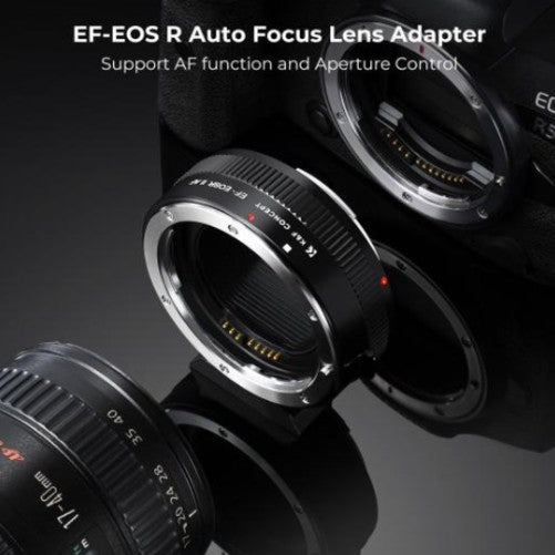 Adaptateur d'objectif K&F Concept EF - EOS R