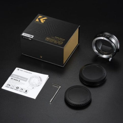 Adaptateur d'objectif K&F Concept EF - EOS R