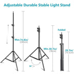 Kit d'éclairage annulaire Neewer SRP18-2.4G 55 W