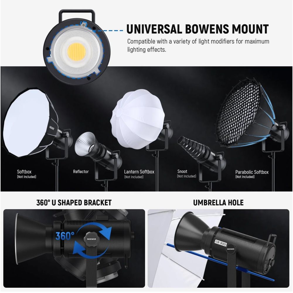 Lampe LED bicolore Neewer CB300B 320 W